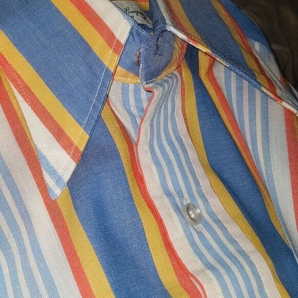 Marshall Field & Company vintage striped shirt size 10‎ - Picture 4 of 6
